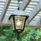 Gama Sonic Baytown II Solar Light Outdoor Pendant Chandelier Hanging Light, Black 105BCX01 - alternate 3